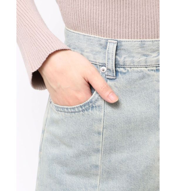 RESEXXY「ラッフルデニムスカート」|スカート|