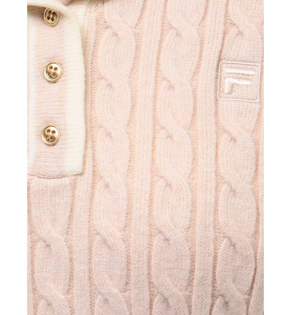 dazzlin「【FILA別注】セーラーカラーラインニットプルオーバー」|ニット・セーター|