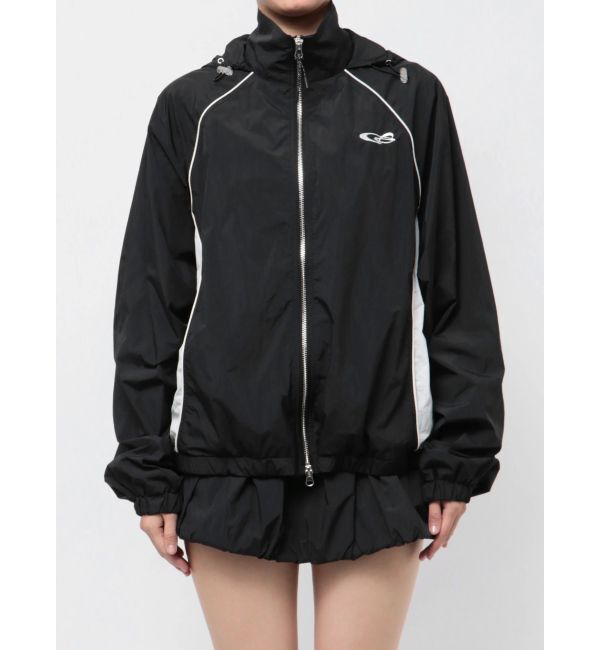 EMODA「ナイロンジップアップブルゾン」|ブルゾン・スタジャン|