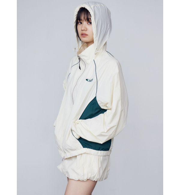 EMODA「ナイロンジップアップブルゾン」|ブルゾン・スタジャン|