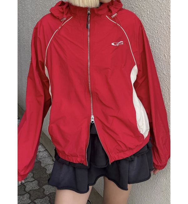 EMODA「ナイロンジップアップブルゾン」|ブルゾン・スタジャン|