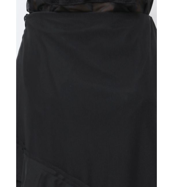 EMODA「ラッフルアシンメトリーミディスカート」|スカート|