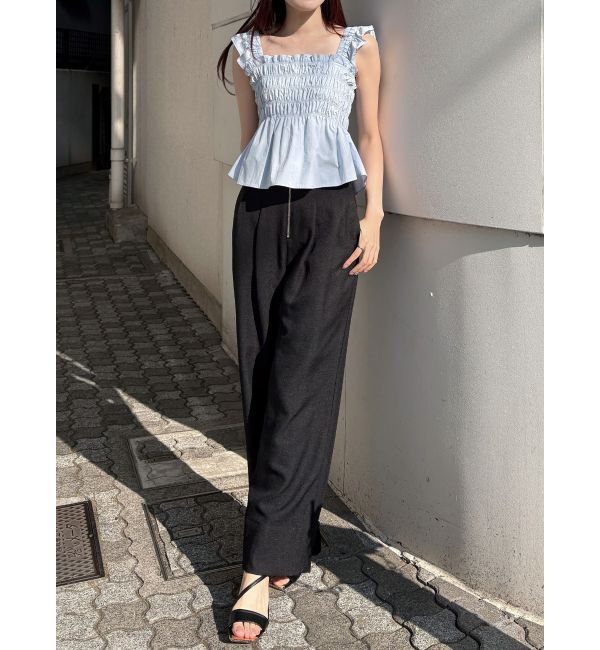 MERCURYDUO「ハイウエストコルセットパンツ」|その他|