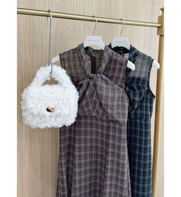 MERCURYDUO「プードルファーバッグ」|ハンドバッグ|