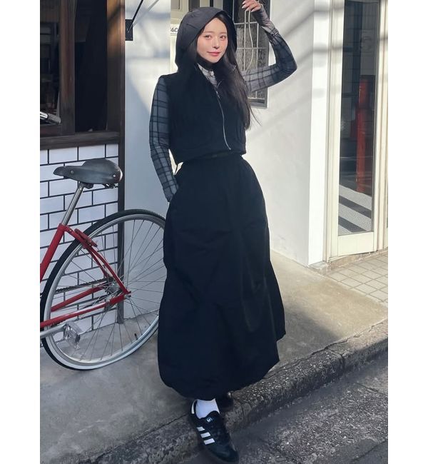 MURUA「バルーンタックスカート【セットアップ着用可】」|スカート|