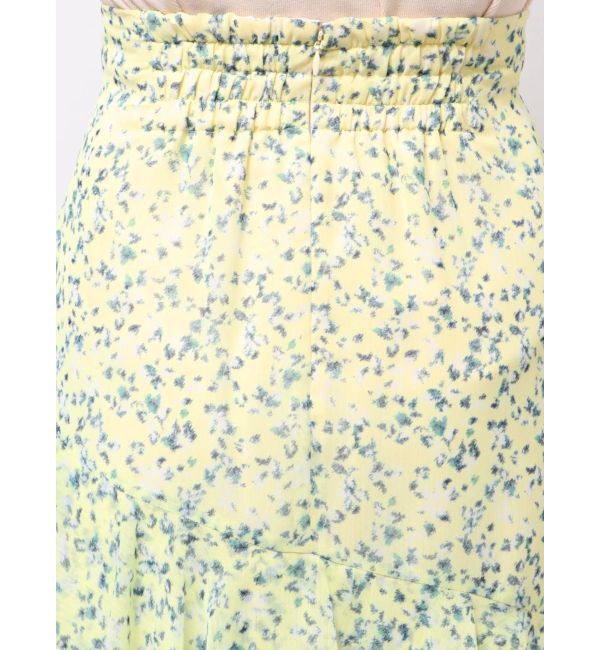 LAGUNAMOON「楊柳プリントアシンメトリーティアードスカート」|スカート|