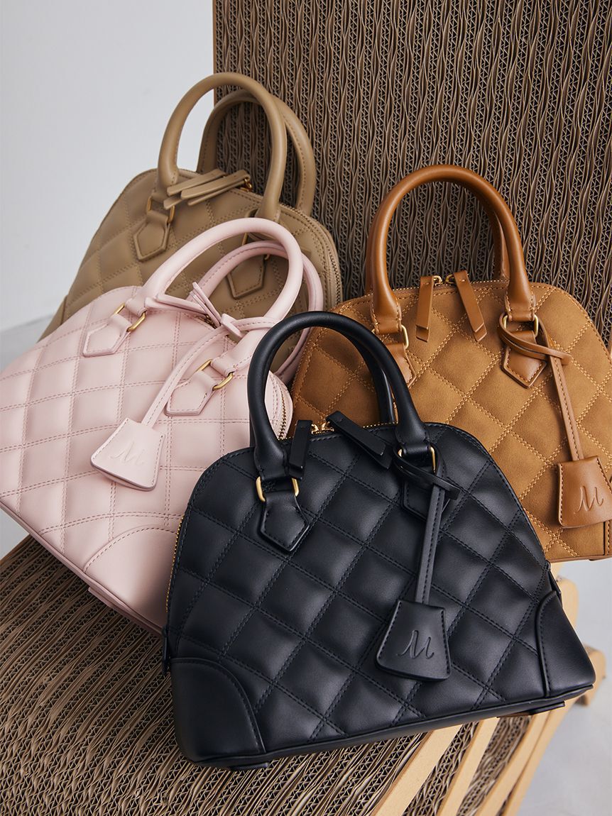 Mila Owen「キルティングボストンバッグ」|ボストンバッグ|