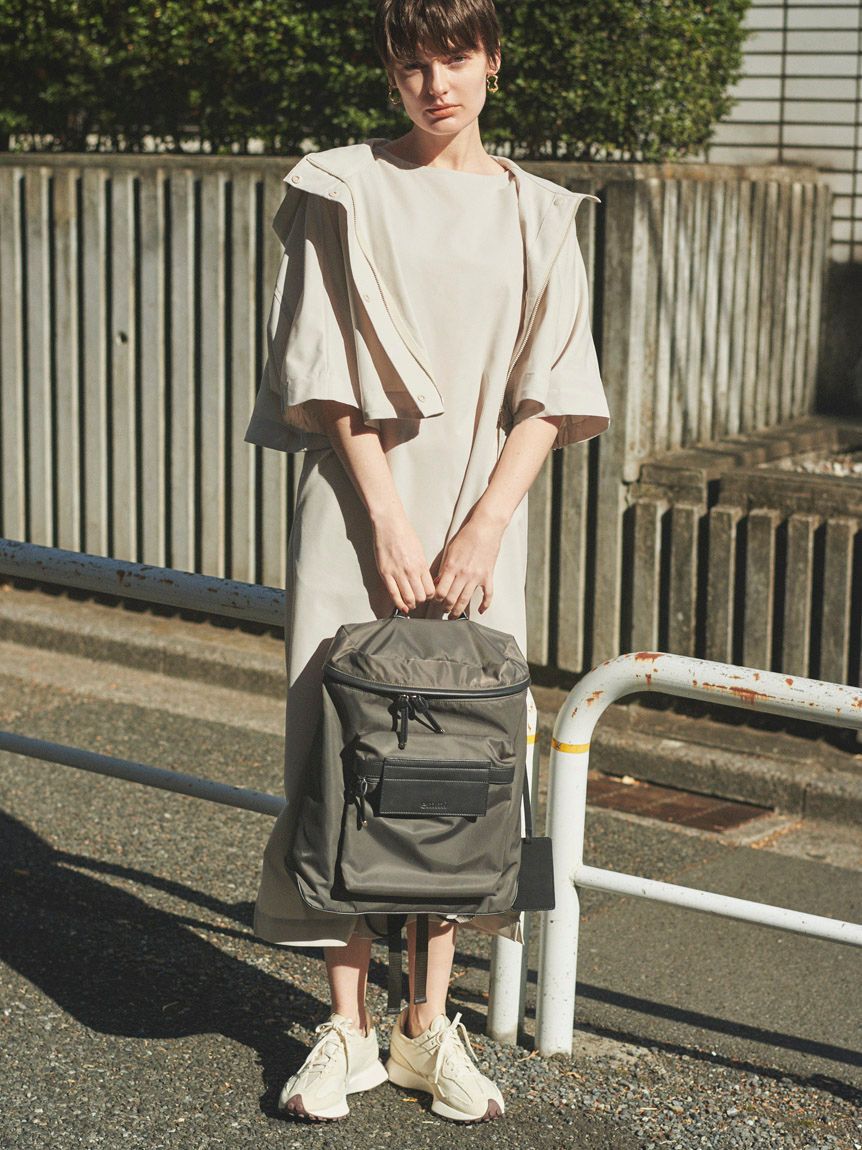 emmi atelier「【emmi atelier】eco  撥水ベーシックバックパック」|リュック|