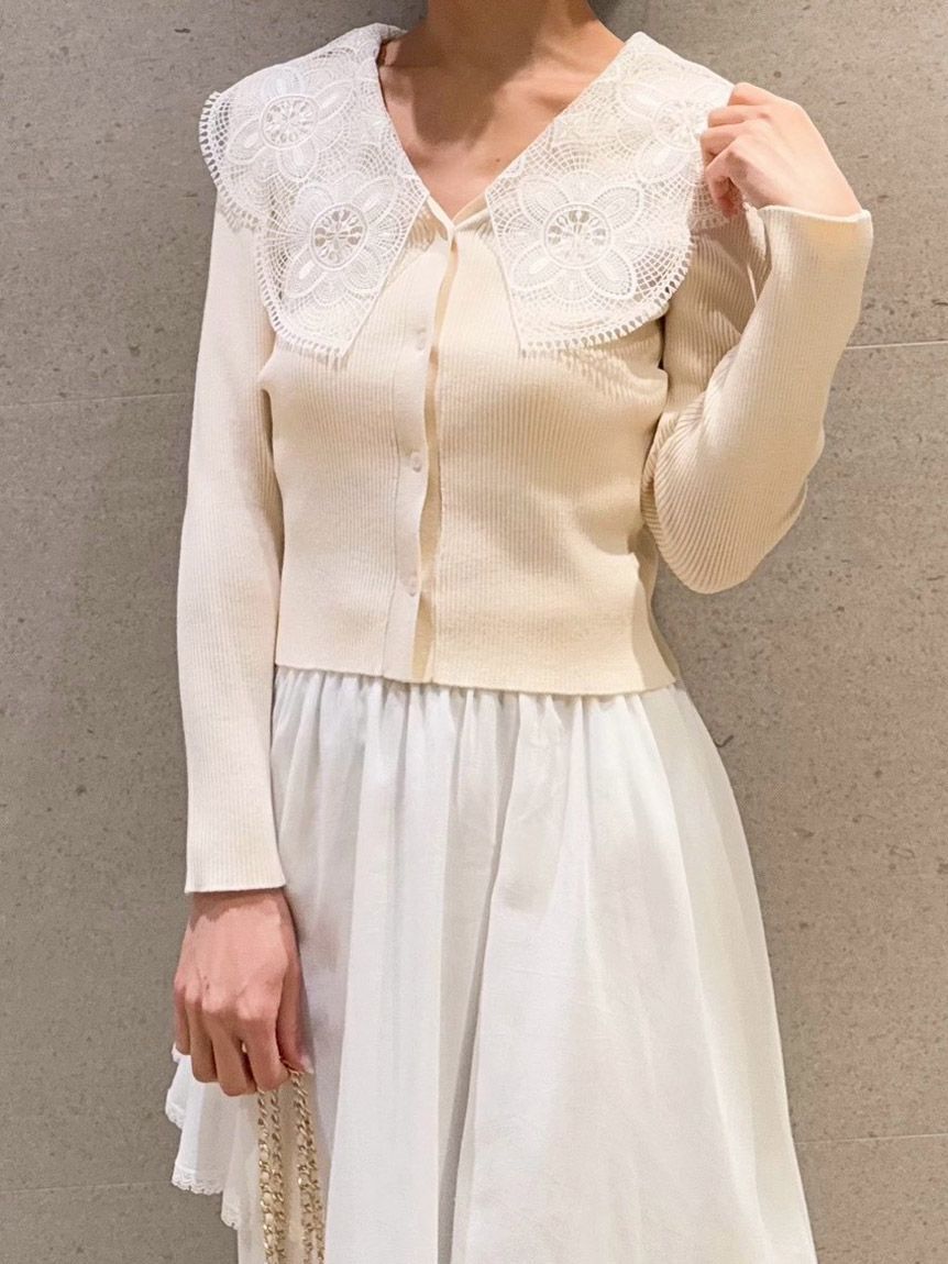 SNIDEL「Sustainableバリエーションティアードスカート」|スカート|