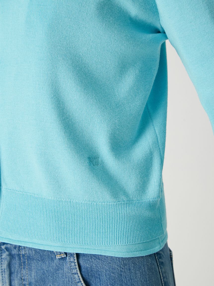 FRAY I.D「コンパクトクルーネックニットカーディガン／ウォッシャブル」|カーディガン|