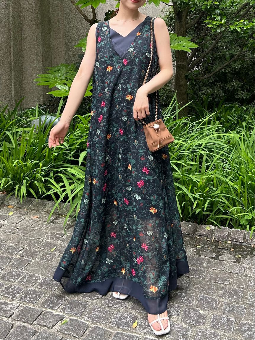 styling/「【styling/&times;KEITA MARUYAMA】シアージャガードワンピース」|ワンピース|