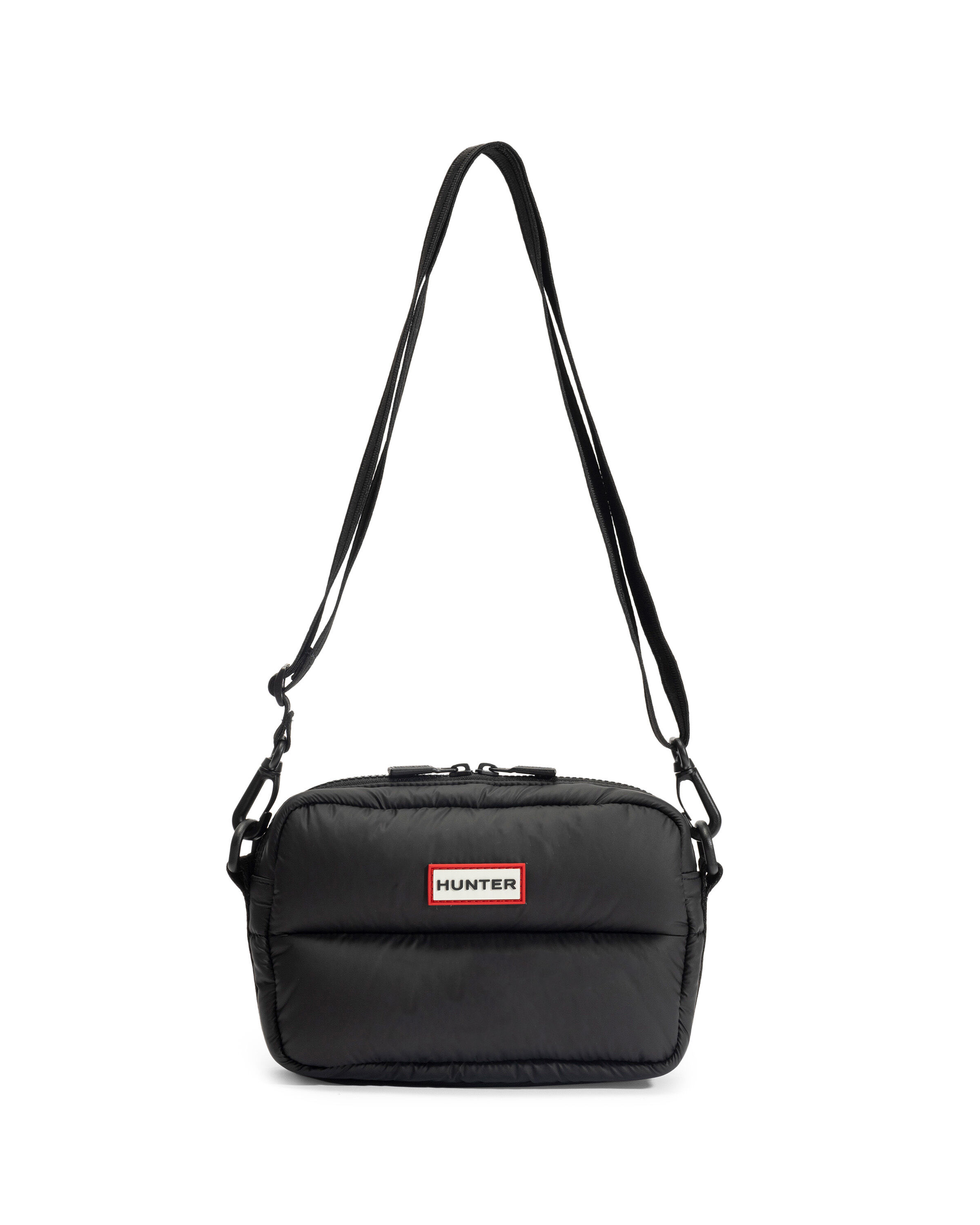 HUNTER「イントレピッド エクストラ パフド クロスボディ」|ショルダー・メッセンジャー|BLK