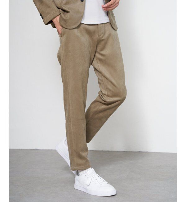 IKKA LOUNGE「GOKU楽 ワークスエードライクパンツ」|その他|