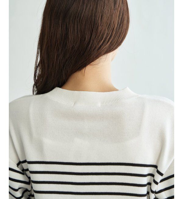 ikka「コットンMIXニットプルオーバー」|プルオーバー|