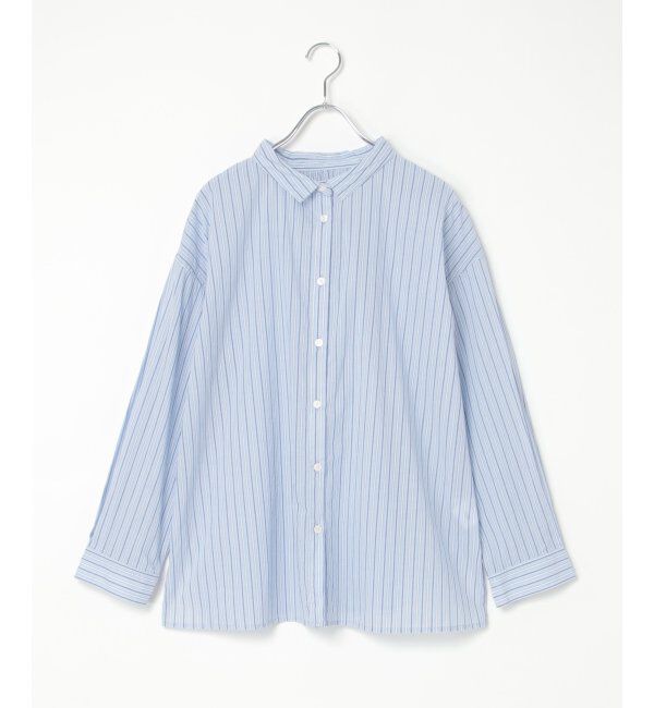 Lbc with Life「ふんわり70コットン2WAYシャツ」|シャツ・ブラウス|