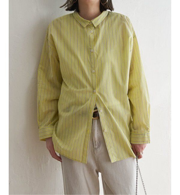 Lbc with Life「ふんわり70コットン2WAYシャツ」|シャツ・ブラウス|