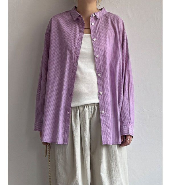 Lbc with Life「ふんわり70コットン2WAYシャツ」|シャツ・ブラウス|