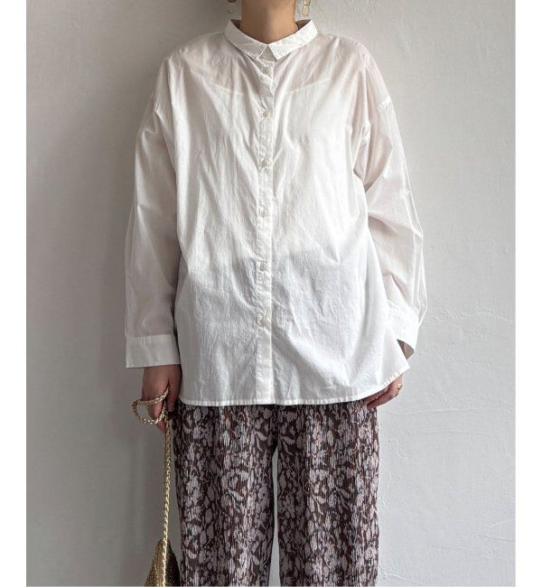 Lbc with Life「ふんわり70コットン2WAYシャツ」|シャツ・ブラウス|