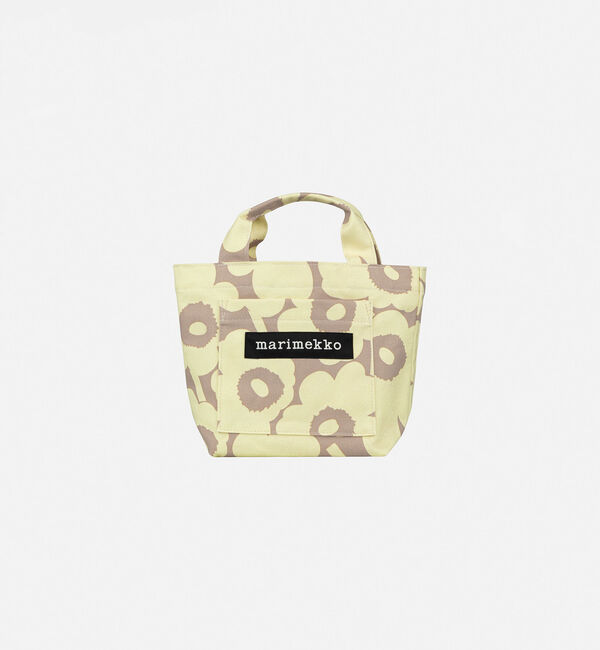 Marimekko「【アジア限定】Lunchbag Unikko トートバッグ」|トートバッグ|ﾗｲﾄｲｴﾛｰ&times;ﾍﾞｰｼﾞｭ