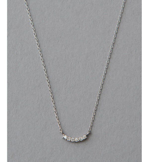 ete「[レイヤード] PT900/850 ダイヤモンド ネックレス」|ネックレス|プラチナム