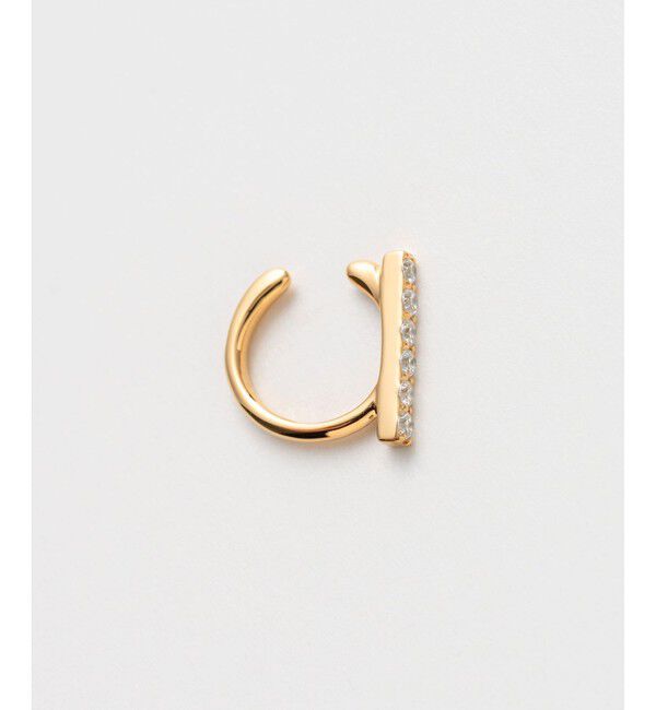 Jouete「ジルコニア バー イヤリング」|イヤリング|