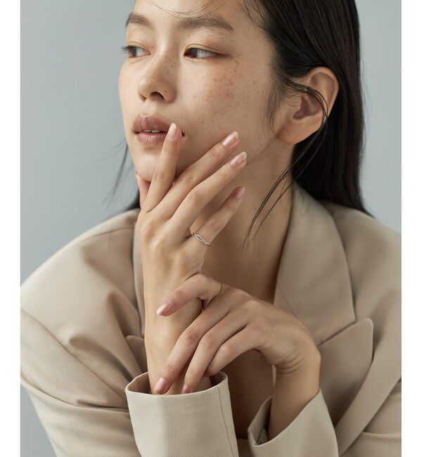 Jouete「K10WG ピンキーリング ロープ」|リング|