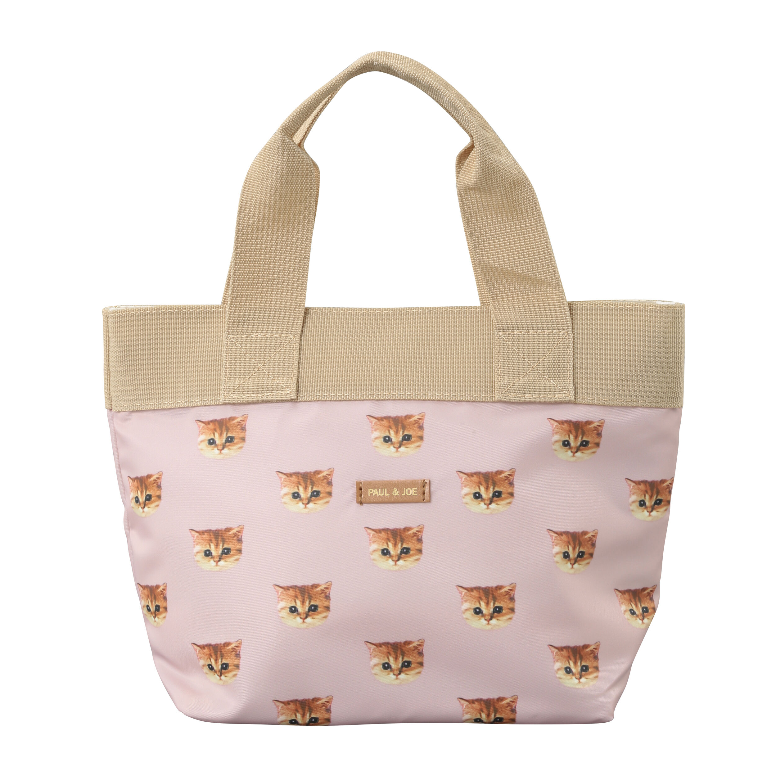 PAUL&JOE「ランチトートバッグ／ポール＆ジョー・ブレイクタイム」|食器・キッチングッズ|ピンクベージュ