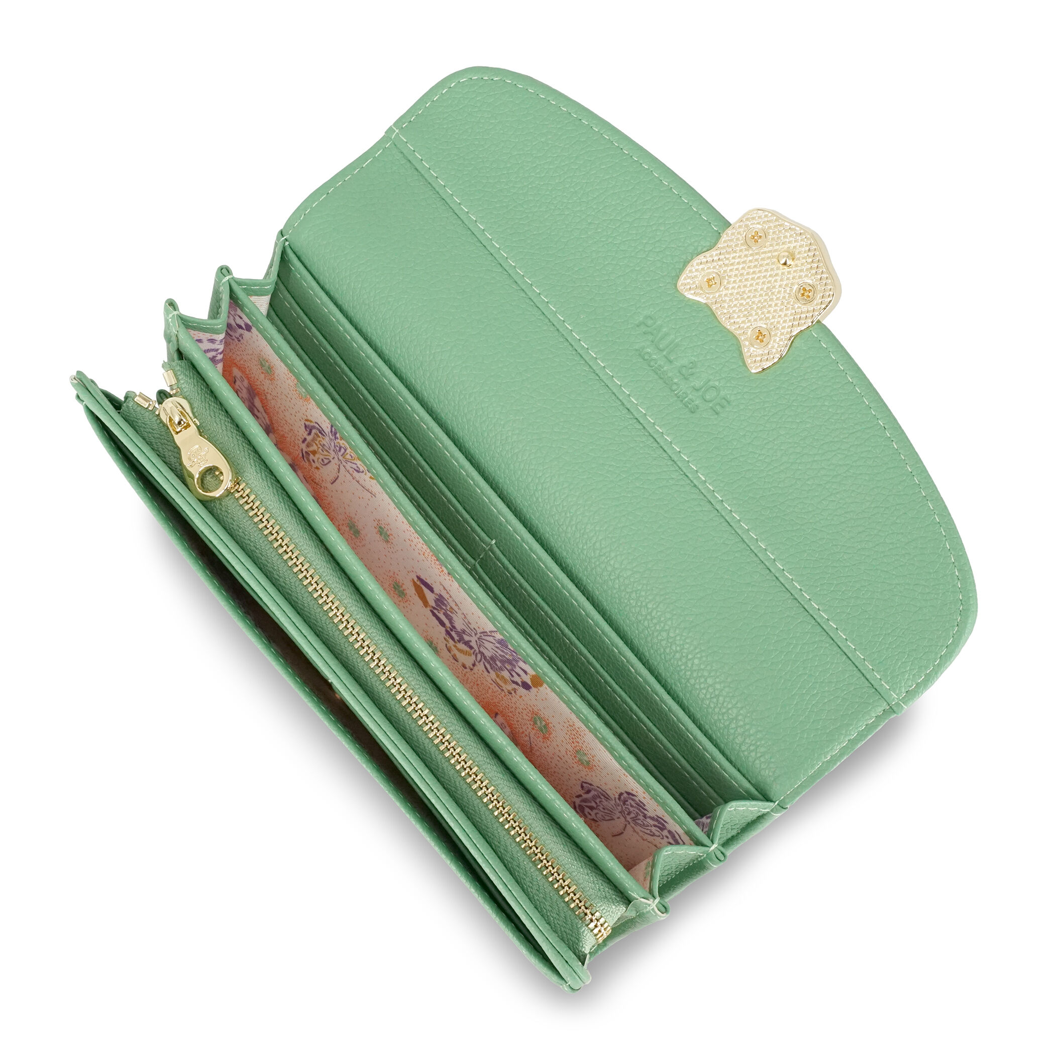 PAUL&JOE「かぶせ束入れ／３Ｄ　キャットフェイス／２６ＳＳ」|財布|