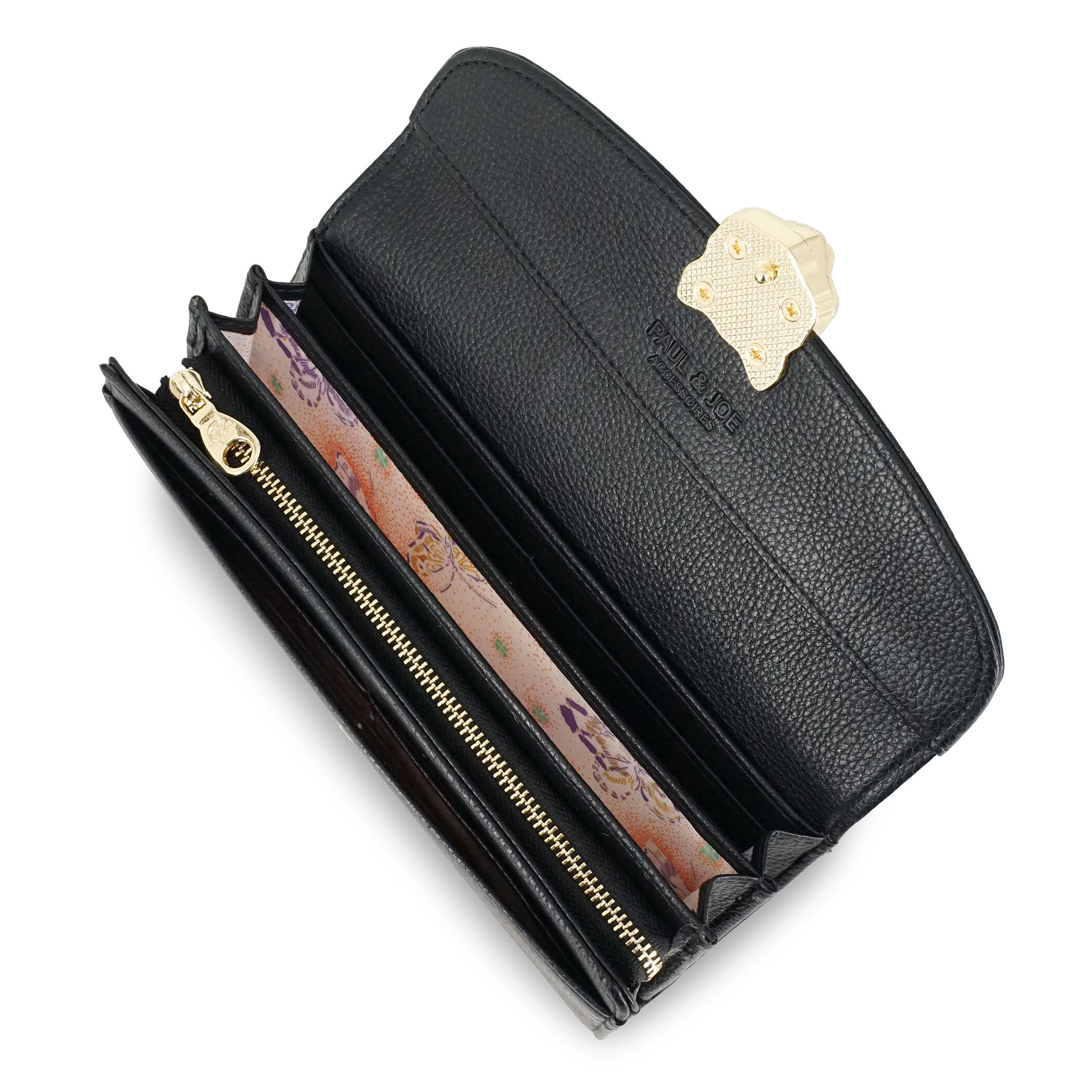 PAUL&JOE「かぶせ束入れ／３Ｄ　キャットフェイス／２６ＳＳ」|財布|
