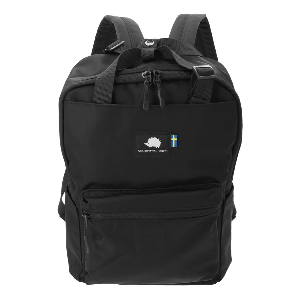 BACKYARD FAMILY「スカンジナビアンフォレスト リュック 通販 トート 2way デイパック バックパック 通勤 通学」|リュック|ブラック1
