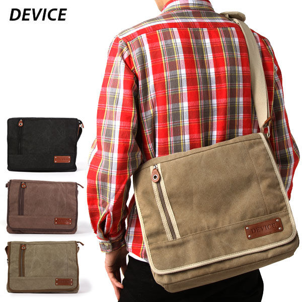 BACKYARD FAMILY「★A4ファイル収納可能!しっかりした綿素材で使い勝手◎★ ショルダーバッグ hhs1206638」|ショルダー・メッセンジャー|