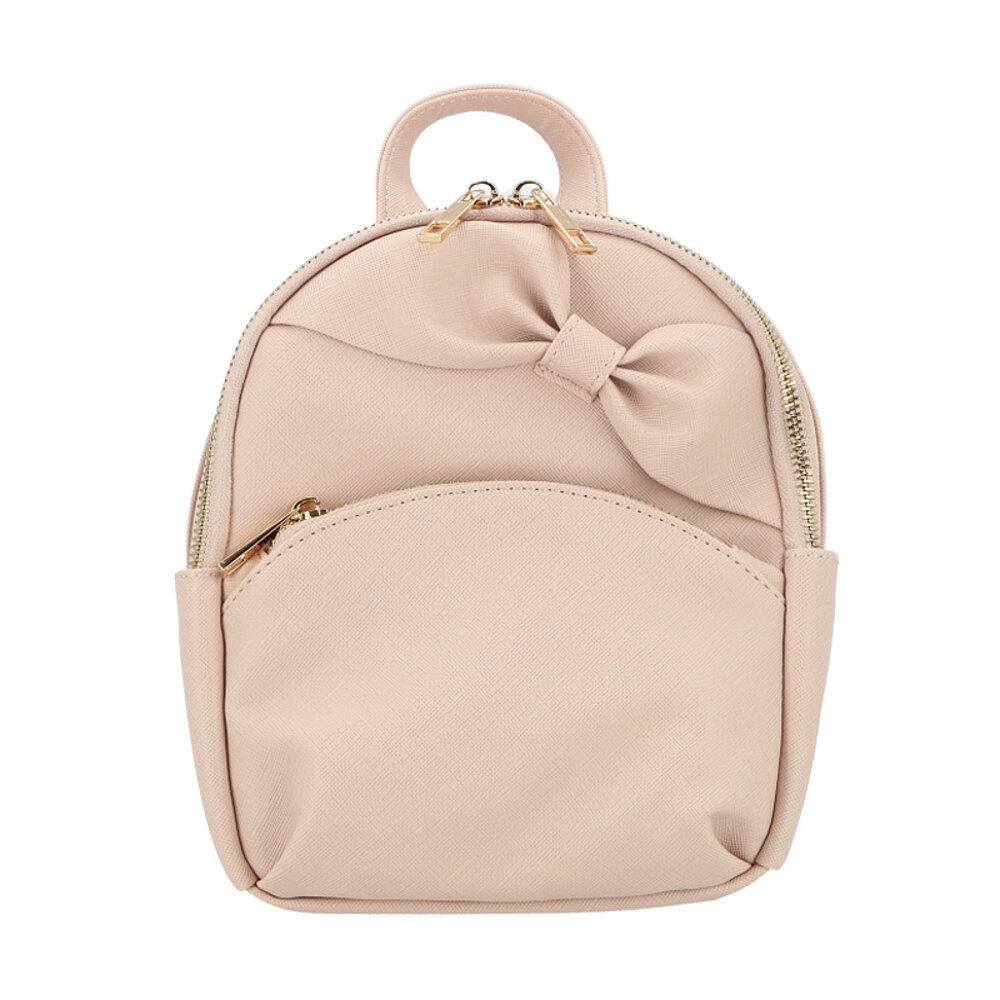 BACKYARD FAMILY「ミニリュック レディース 通販 女の子 女子高生 リュック 小学生 子供 小さめ リボン 合皮」|リュック|ピンク1