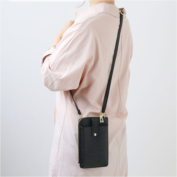 BACKYARD FAMILY「LIZDAYS リズデイズ スマホポーチ 通販 lz-69103 ミニショルダーバッグ」|ショルダー・メッセンジャー|