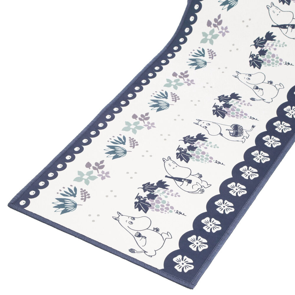 BACKYARD FAMILY「キッチンマット 240cm 北欧 通販 ムーミン 45 240 240&times;45 240&times;45」|その他|ブルー1