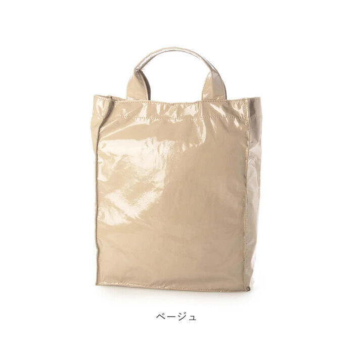 cache cache「カシュカシュ cachecache ショッパーバッグ トート 縦型 通販 ショッパー 手提げ」|トートバッグ|