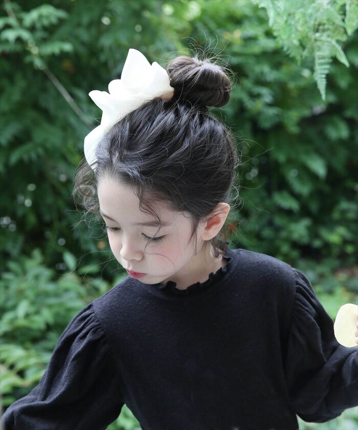 BACKYARD FAMILY「リボン 大きめ ヘアゴム キッズ 通販 ヘア ゴム 髪飾り 子供 子ども 子供用 女の子 卒園式」|ヘアゴム・シュシュ|