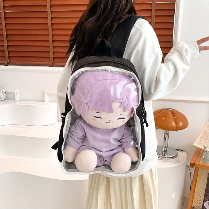 BACKYARD FAMILY「痛リュック 痛バッグ 推し活 仕切り 通販 痛バ 推し活バッグ 推し活バック クリアバッグ」|リュック|