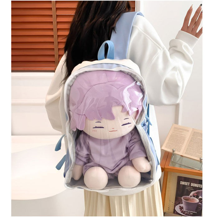 BACKYARD FAMILY「痛リュック 痛バッグ 推し活 仕切り 通販 痛バ 推し活バッグ 推し活バック クリアバッグ」|リュック|