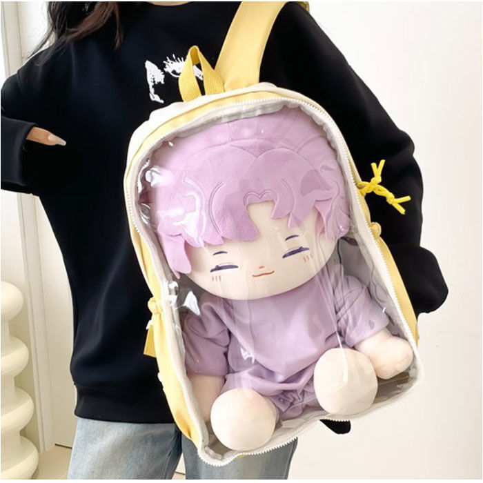 BACKYARD FAMILY「痛リュック 痛バッグ 推し活 仕切り 通販 痛バ 推し活バッグ 推し活バック クリアバッグ」|リュック|