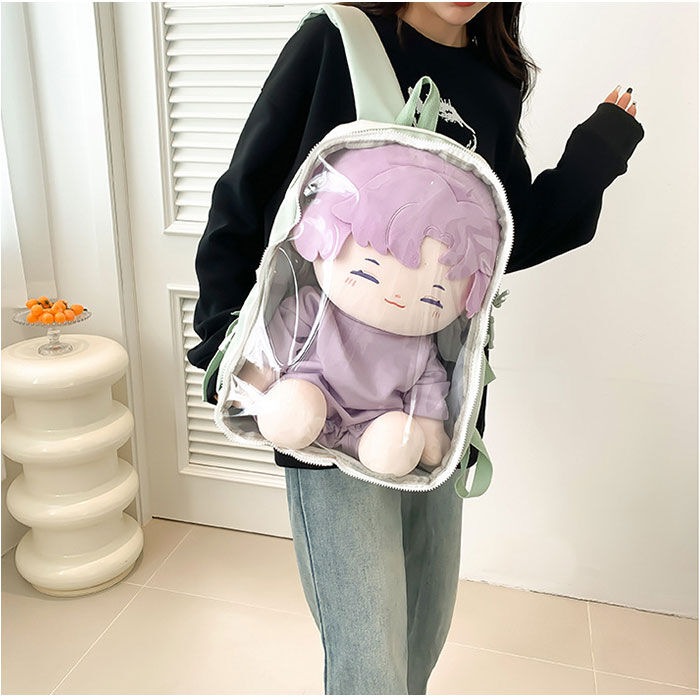 BACKYARD FAMILY「痛リュック 痛バッグ 推し活 仕切り 通販 痛バ 推し活バッグ 推し活バック クリアバッグ」|リュック|