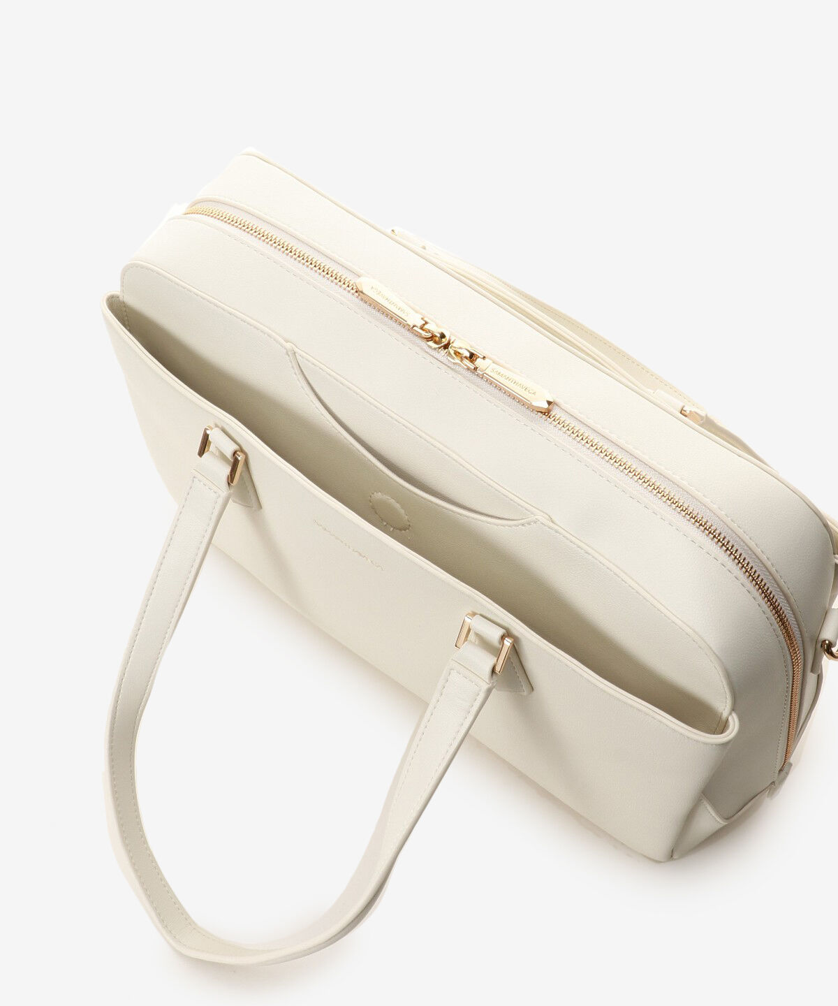 Samantha Vega「パソコンケース付きファスナーA4トートバッグ」|トートバッグ|