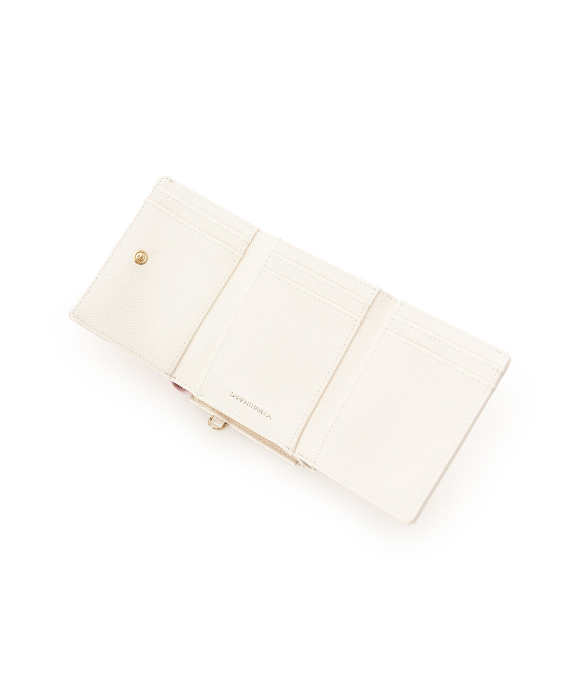 Samantha Vega「バイカラージュエルリボン折財布」|財布|