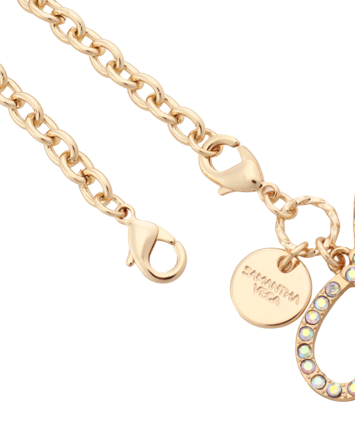 Samantha Vega「クリスタルリボンチャーム」|チャーム・キーホルダー|