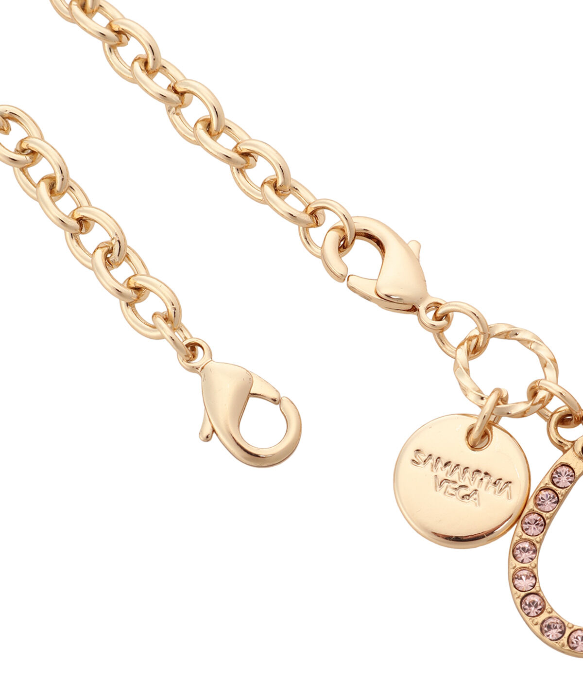 Samantha Vega「クリスタルリボンチャーム」|チャーム・キーホルダー|