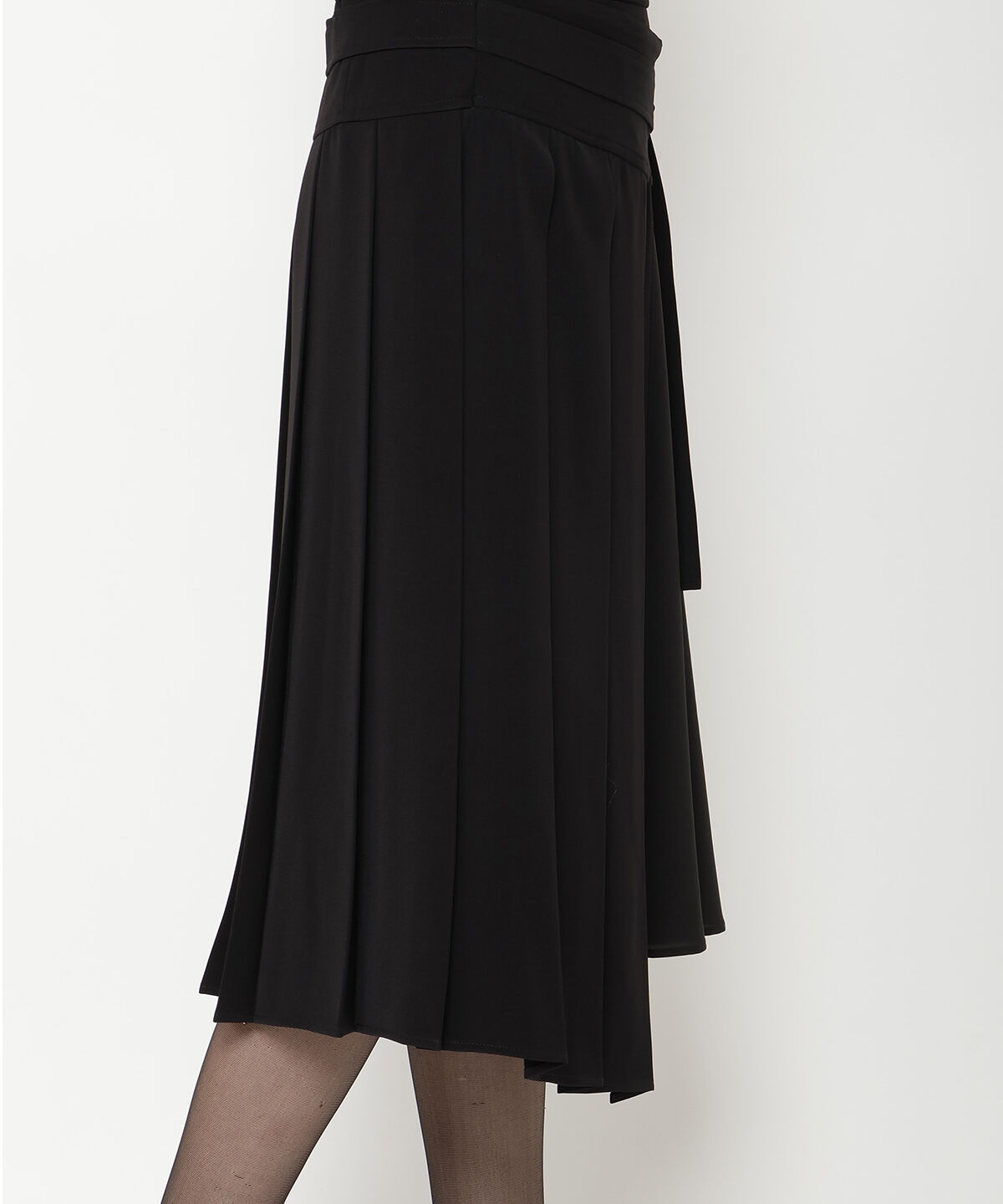 REDYAZEL「コンビネーションアシメプリーツスカート」|フレア|