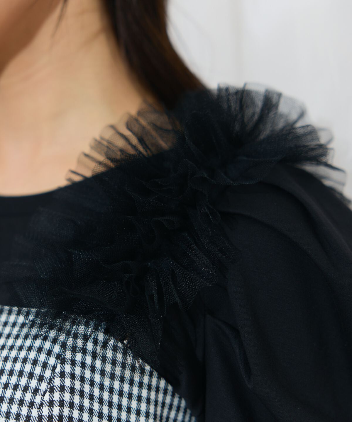 WILLSELECTION「チュールフリルマーメイドジャンスカ」|ワンピース|