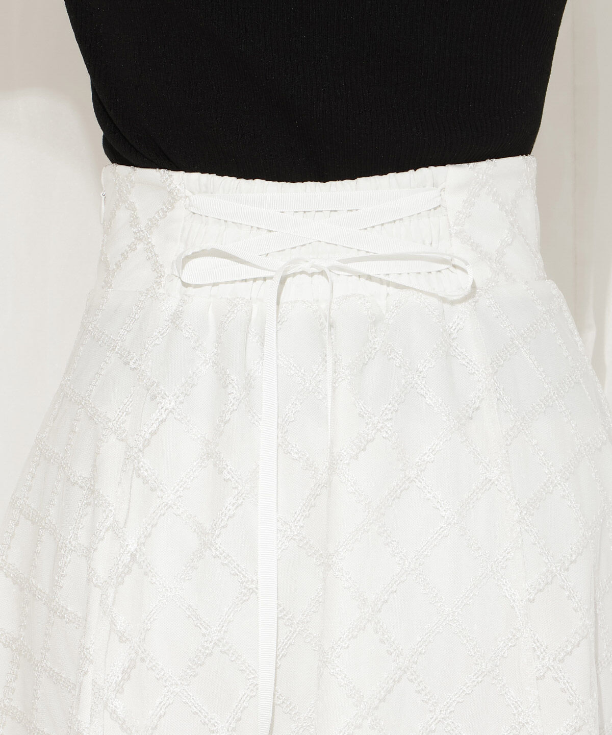 WILLSELECTION「刺繍チュールフレアスカート」|フレア|