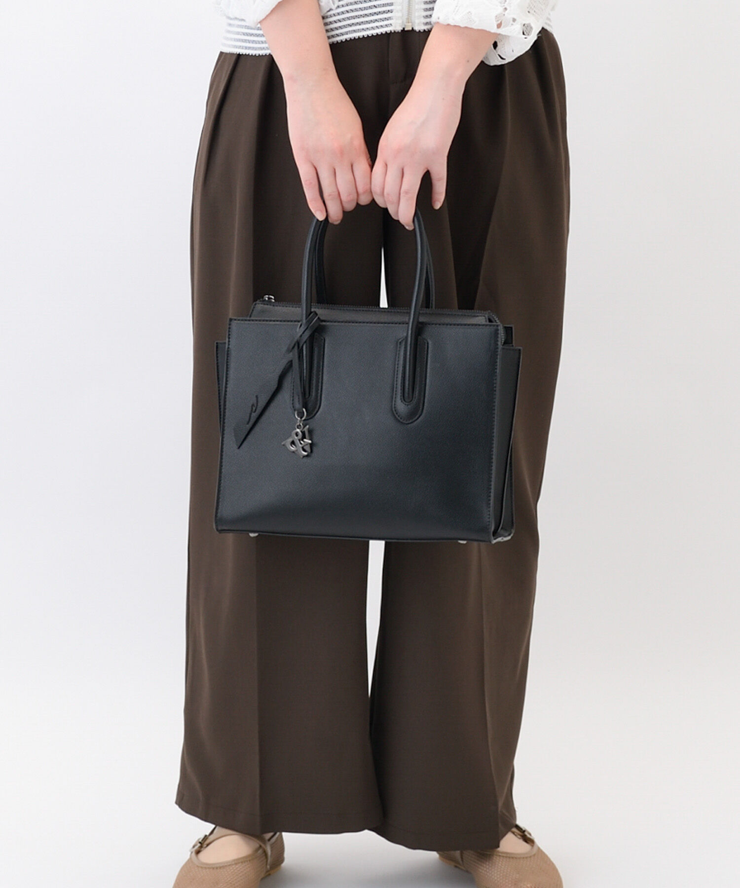 W&.Day/Night「W&.Day/Night スムーク トートバッグ B5サイズ 19191」|トートバッグ|