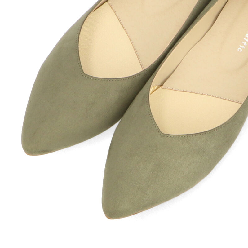 ORiental TRaffic「【跳べるパンプス/シリーズ累計150万足突破】ポインテッドトゥフラット/R-3205」|パンプス|