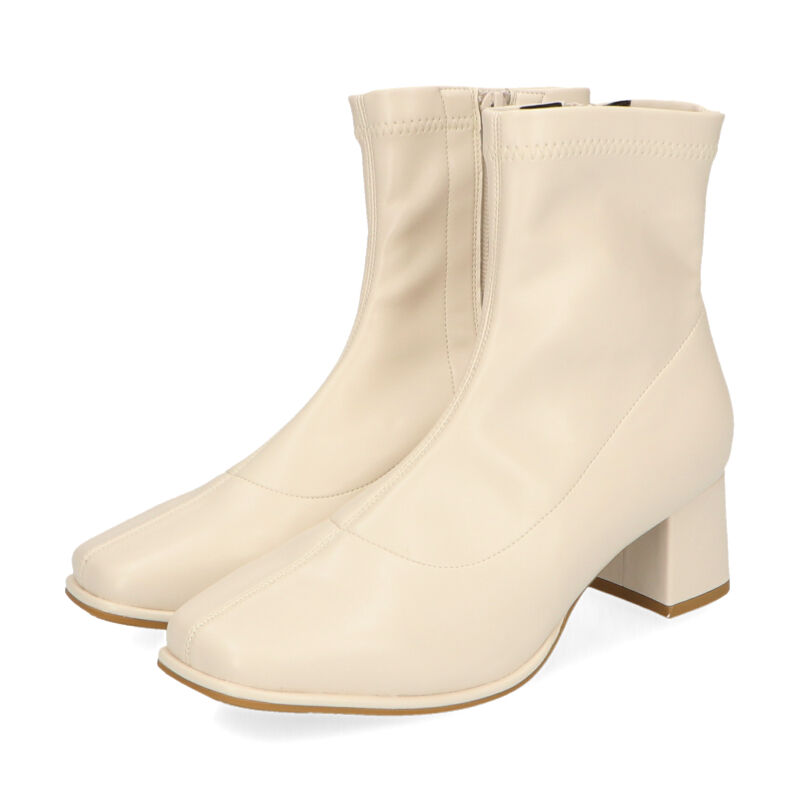 ORiental TRaffic「オーバースクエアトゥストレッチブーツ/21416」|ショートブーツ|